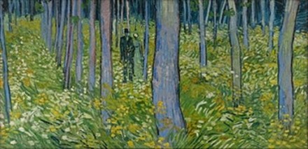 Undergrowth with Two Figures - Small
